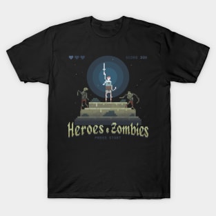 Heroes and Zombies T-Shirt